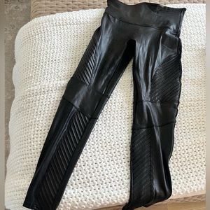 REDUCED: Spanx Moto Leggings